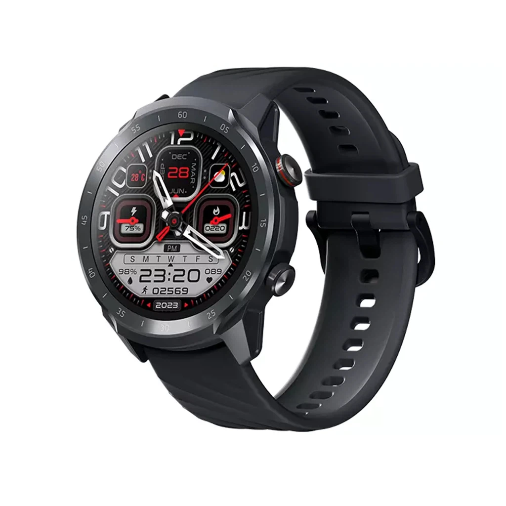 Умные часы Xiaomi Mibro A2 XPAW015 EU Black A2 (С русским языком+ 2 ремешки) 